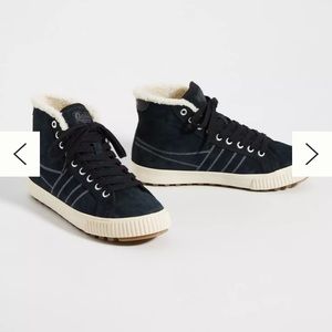 Gola Nordic high top Black sneakers